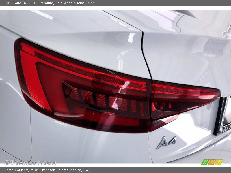Ibis White / Atlas Beige 2017 Audi A4 2.0T Premium