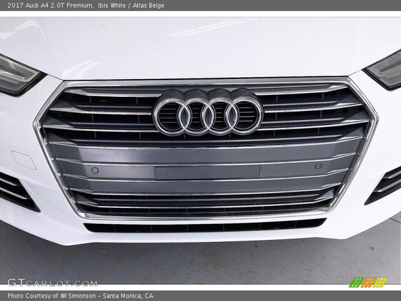 Ibis White / Atlas Beige 2017 Audi A4 2.0T Premium