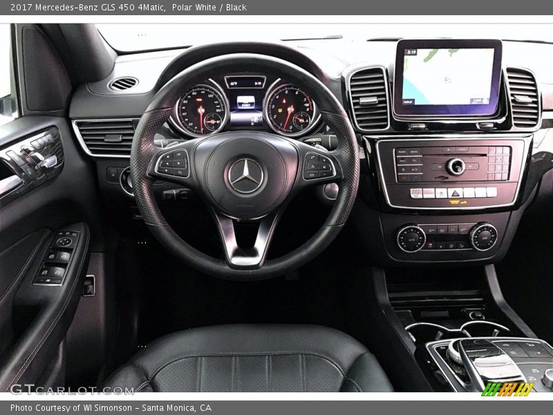 Polar White / Black 2017 Mercedes-Benz GLS 450 4Matic