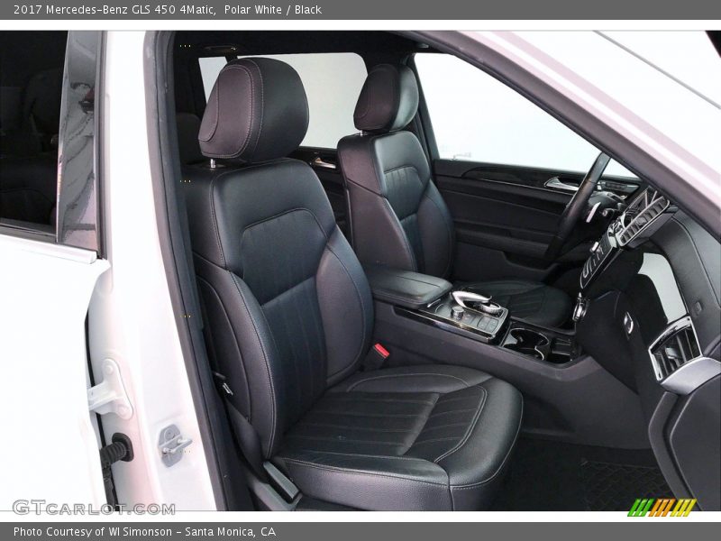 Polar White / Black 2017 Mercedes-Benz GLS 450 4Matic