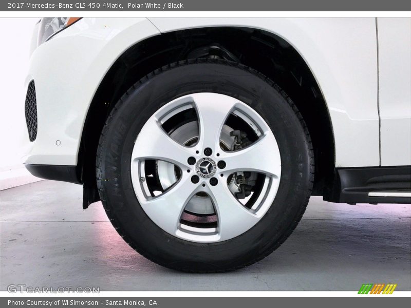 Polar White / Black 2017 Mercedes-Benz GLS 450 4Matic