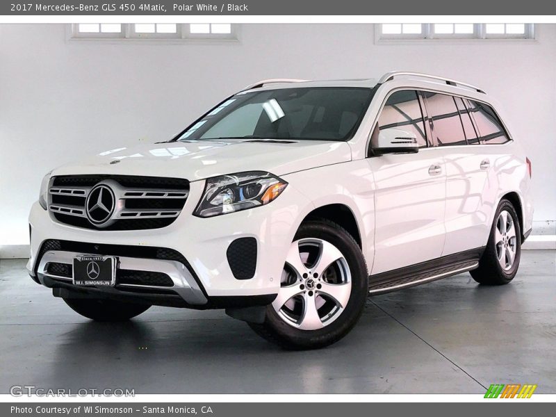 Polar White / Black 2017 Mercedes-Benz GLS 450 4Matic
