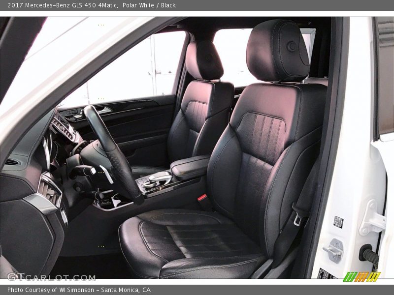 Polar White / Black 2017 Mercedes-Benz GLS 450 4Matic