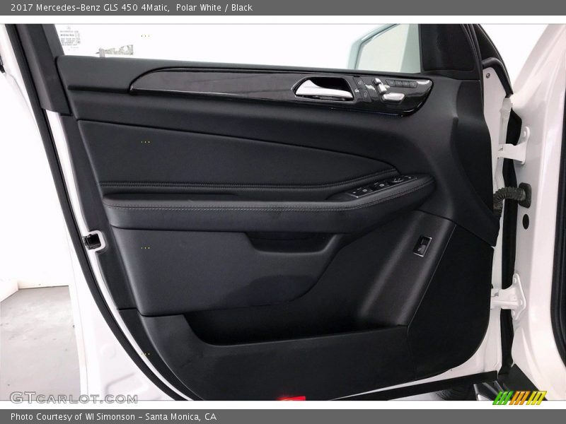 Polar White / Black 2017 Mercedes-Benz GLS 450 4Matic