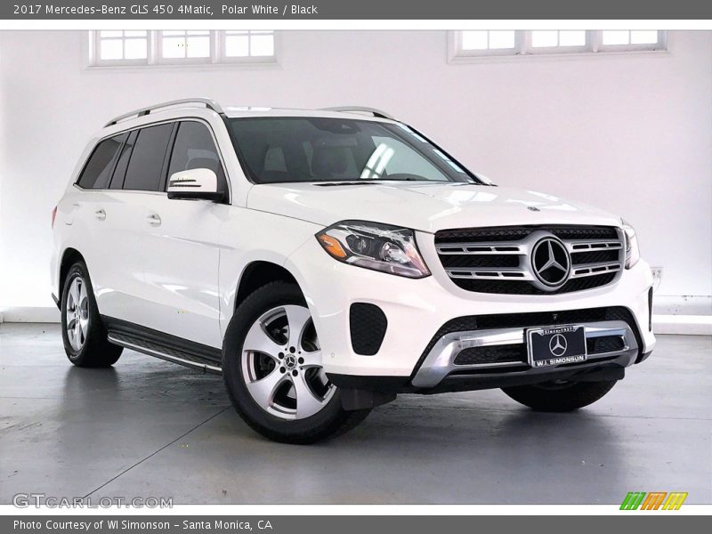 Polar White / Black 2017 Mercedes-Benz GLS 450 4Matic