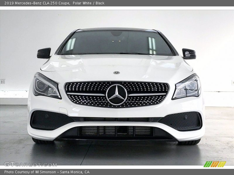 Polar White / Black 2019 Mercedes-Benz CLA 250 Coupe