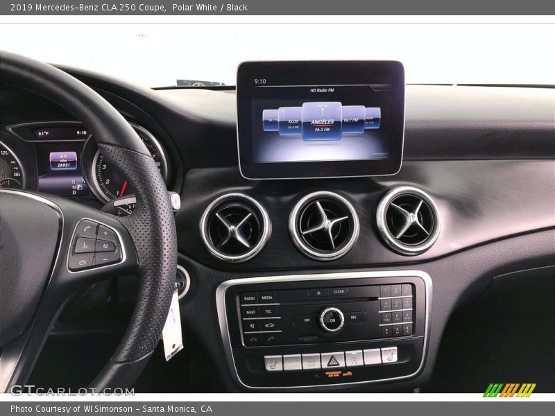 Polar White / Black 2019 Mercedes-Benz CLA 250 Coupe