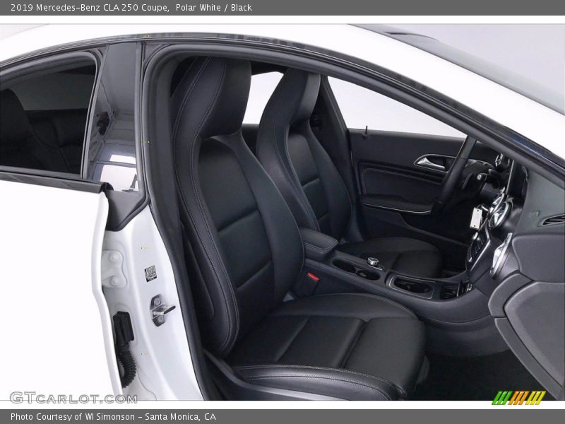 Polar White / Black 2019 Mercedes-Benz CLA 250 Coupe