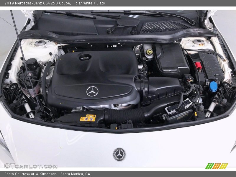 Polar White / Black 2019 Mercedes-Benz CLA 250 Coupe