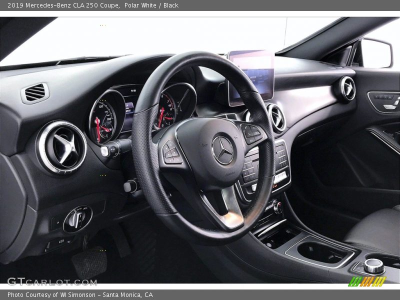 Polar White / Black 2019 Mercedes-Benz CLA 250 Coupe