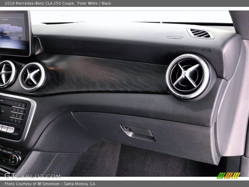 Polar White / Black 2019 Mercedes-Benz CLA 250 Coupe