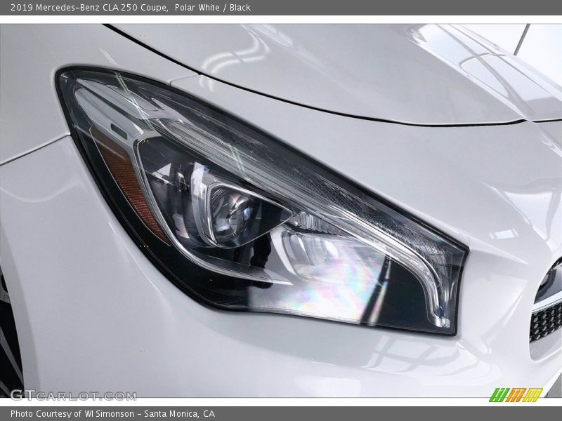 Polar White / Black 2019 Mercedes-Benz CLA 250 Coupe
