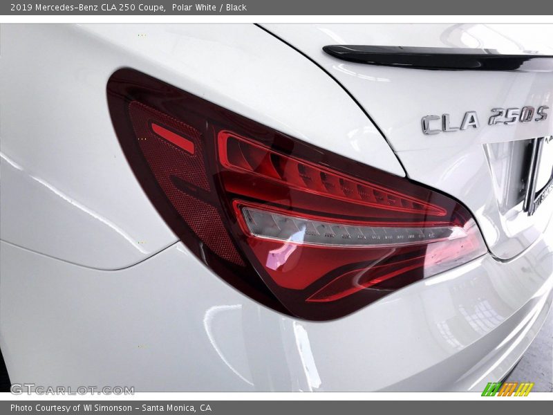 Polar White / Black 2019 Mercedes-Benz CLA 250 Coupe