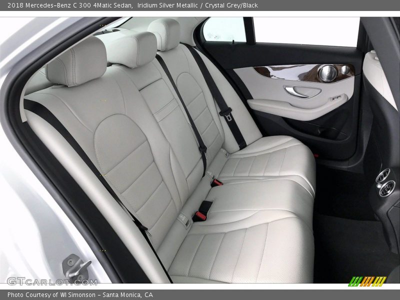 Rear Seat of 2018 C 300 4Matic Sedan