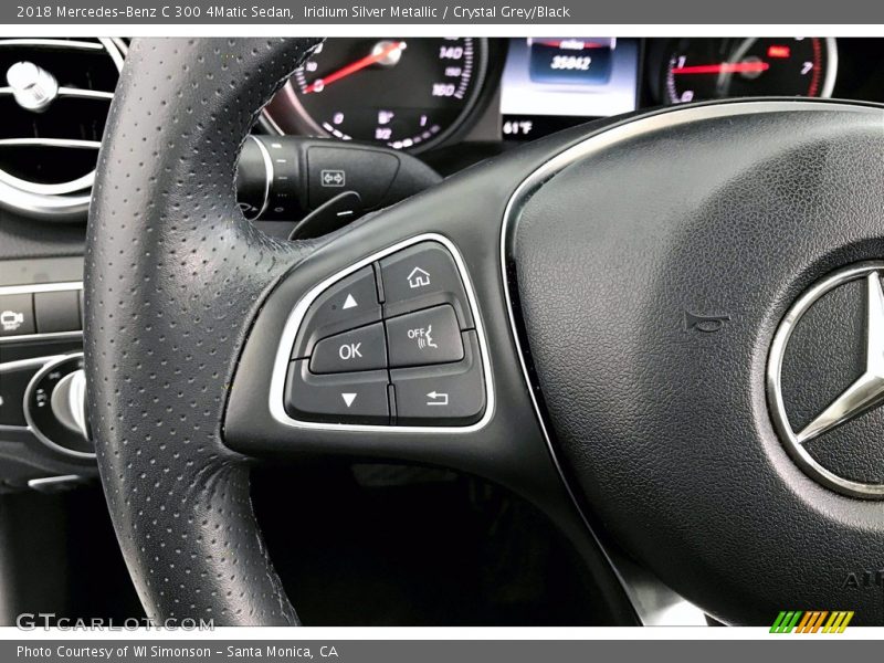  2018 C 300 4Matic Sedan Steering Wheel