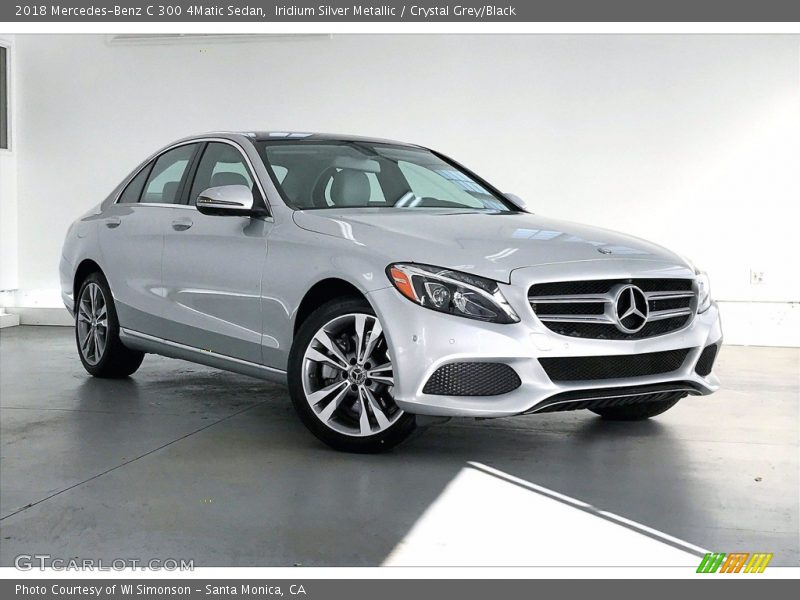  2018 C 300 4Matic Sedan Iridium Silver Metallic