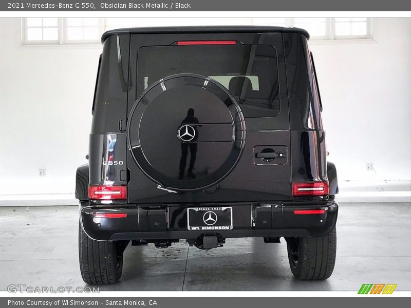 Obsidian Black Metallic / Black 2021 Mercedes-Benz G 550