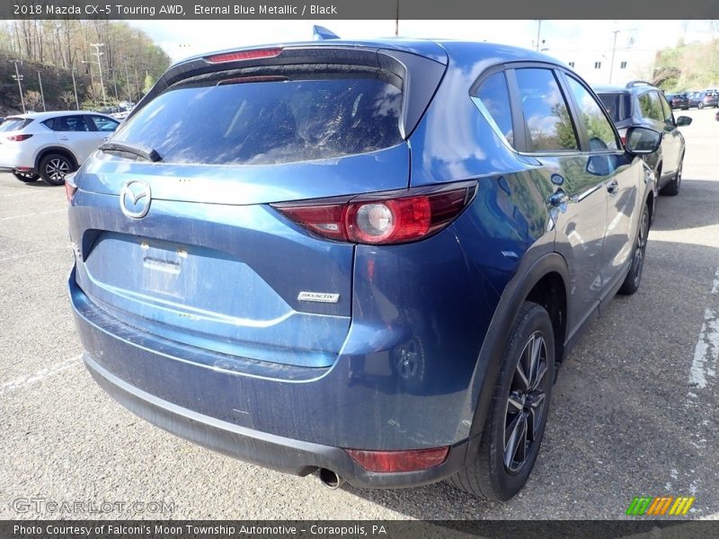Eternal Blue Metallic / Black 2018 Mazda CX-5 Touring AWD