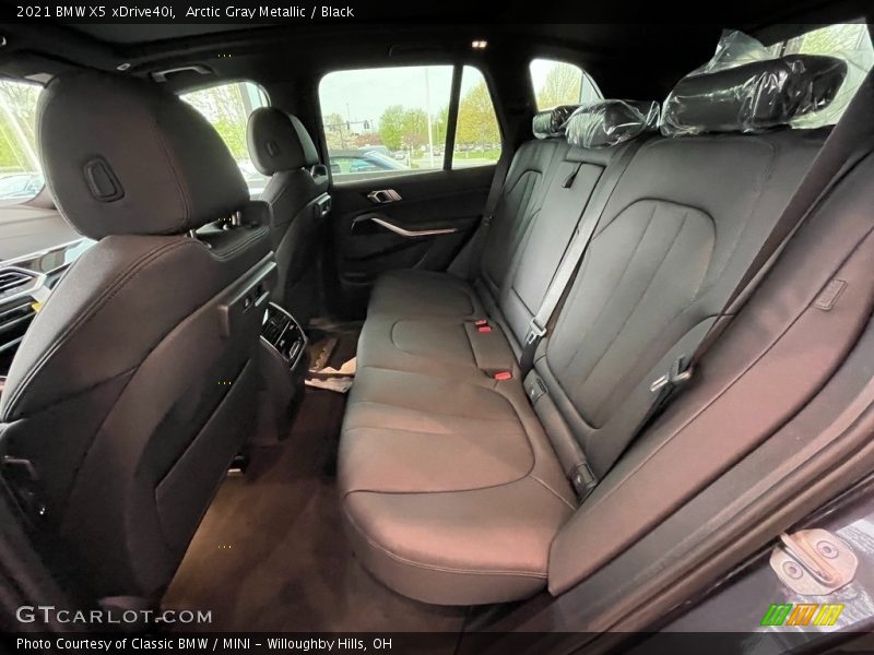 Arctic Gray Metallic / Black 2021 BMW X5 xDrive40i
