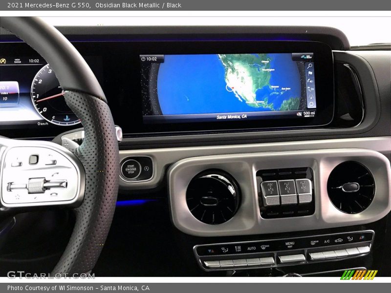 Obsidian Black Metallic / Black 2021 Mercedes-Benz G 550
