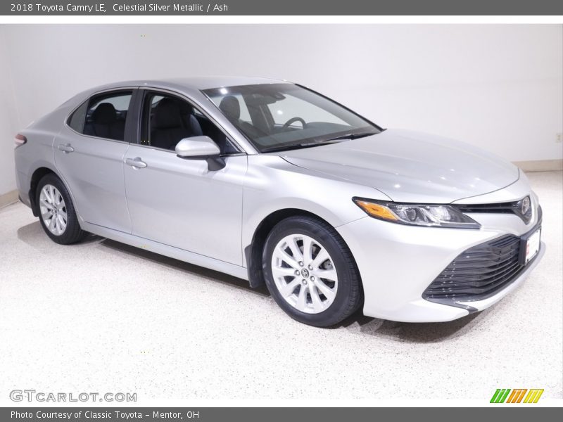 Celestial Silver Metallic / Ash 2018 Toyota Camry LE