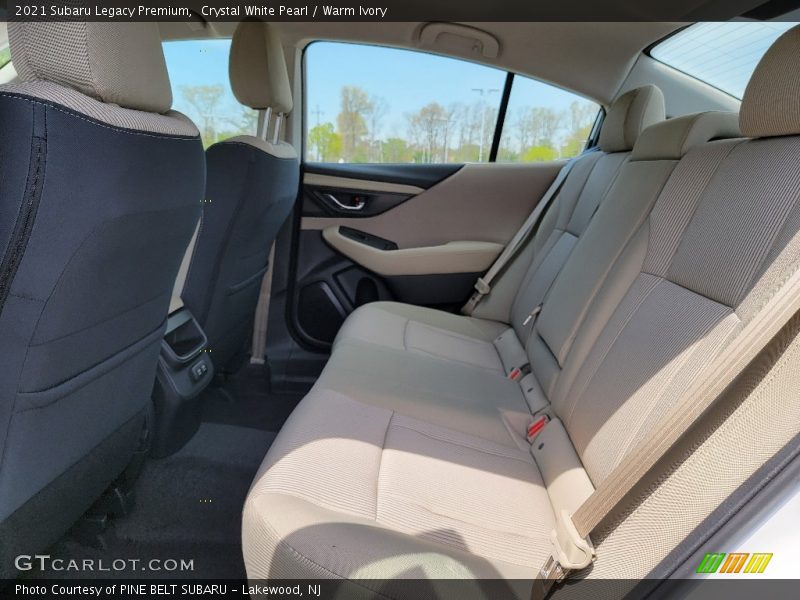 Crystal White Pearl / Warm Ivory 2021 Subaru Legacy Premium