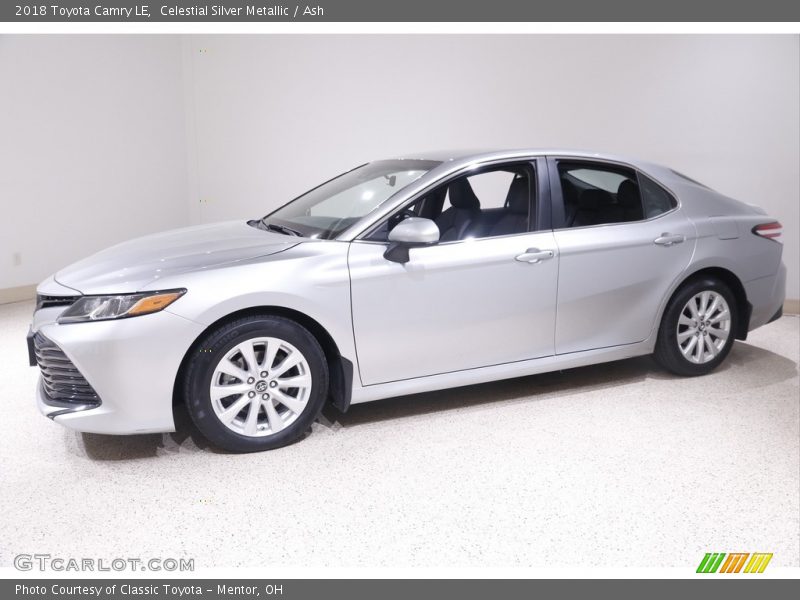 Celestial Silver Metallic / Ash 2018 Toyota Camry LE