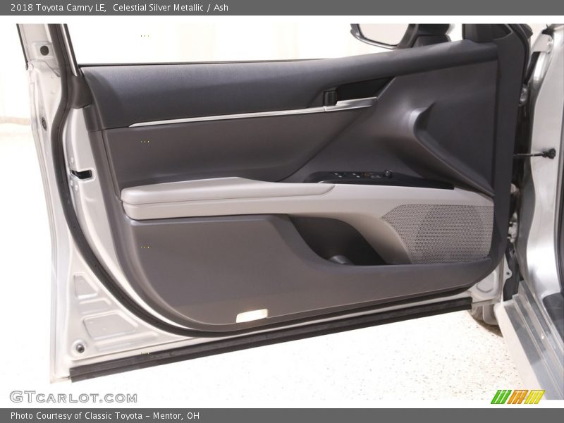 Celestial Silver Metallic / Ash 2018 Toyota Camry LE