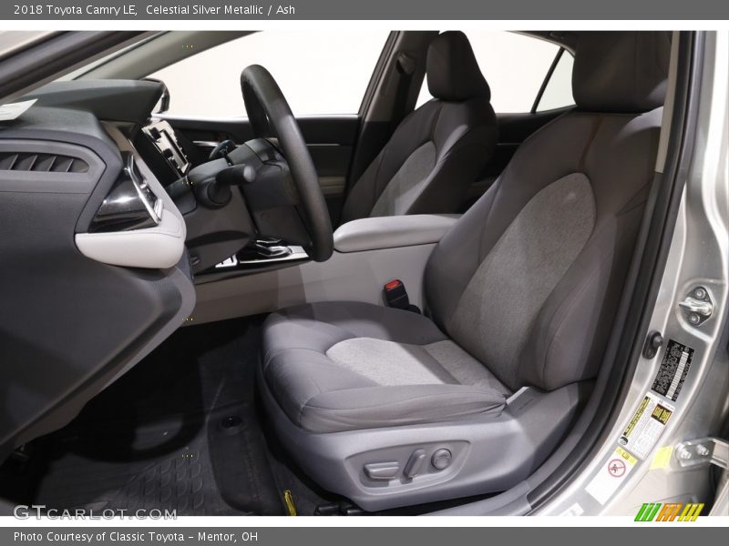 Celestial Silver Metallic / Ash 2018 Toyota Camry LE