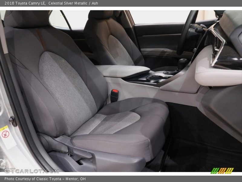 Celestial Silver Metallic / Ash 2018 Toyota Camry LE