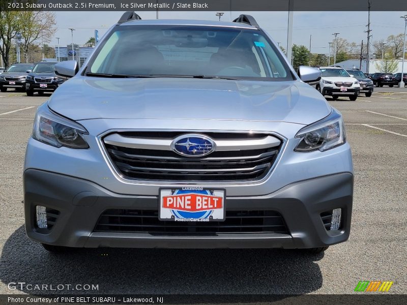 Ice Silver Metallic / Slate Black 2021 Subaru Outback 2.5i Premium
