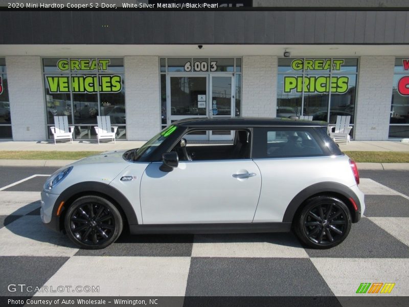 White Silver Metallic / Black Pearl 2020 Mini Hardtop Cooper S 2 Door