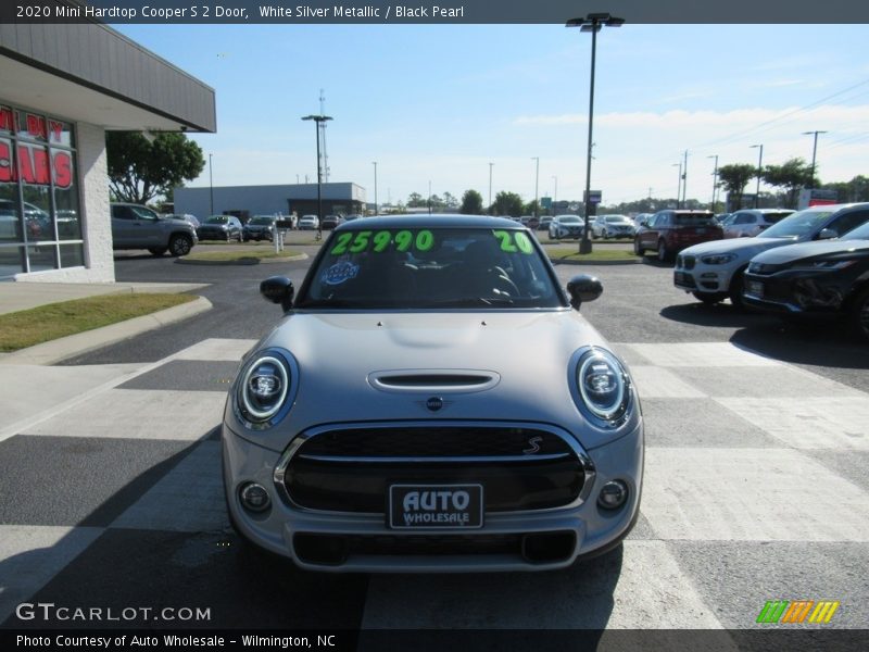 White Silver Metallic / Black Pearl 2020 Mini Hardtop Cooper S 2 Door