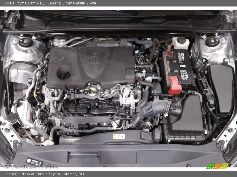 Celestial Silver Metallic / Ash 2018 Toyota Camry LE