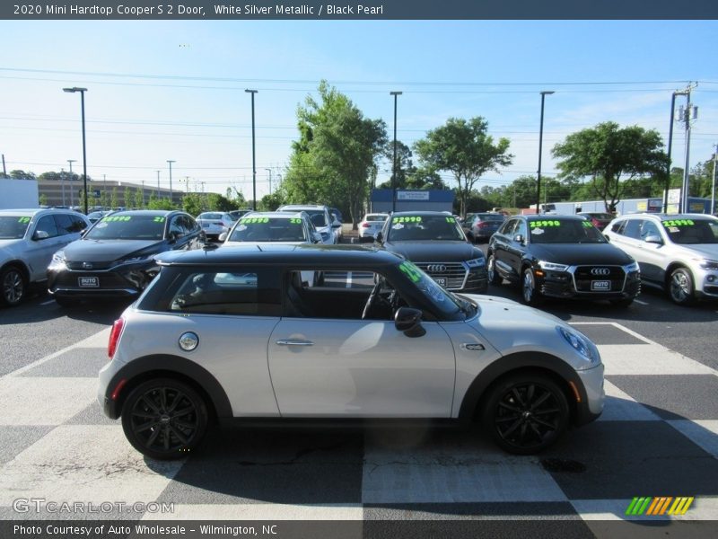 White Silver Metallic / Black Pearl 2020 Mini Hardtop Cooper S 2 Door