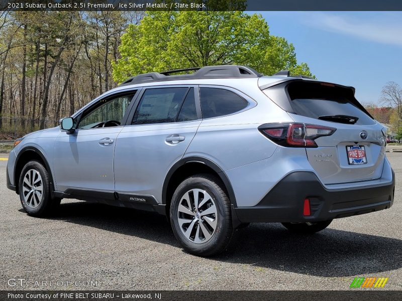 Ice Silver Metallic / Slate Black 2021 Subaru Outback 2.5i Premium