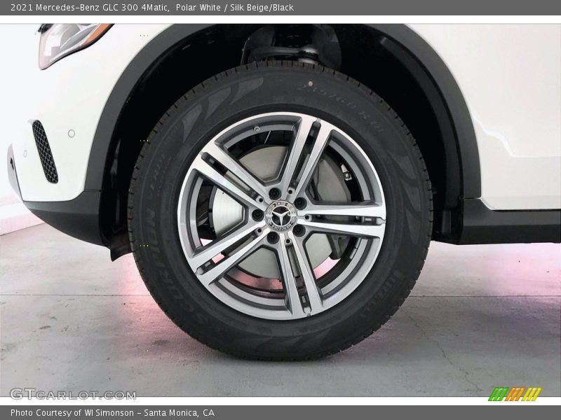 Polar White / Silk Beige/Black 2021 Mercedes-Benz GLC 300 4Matic