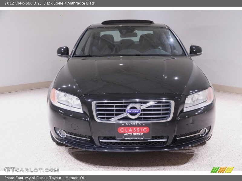 Black Stone / Anthracite Black 2012 Volvo S80 3.2