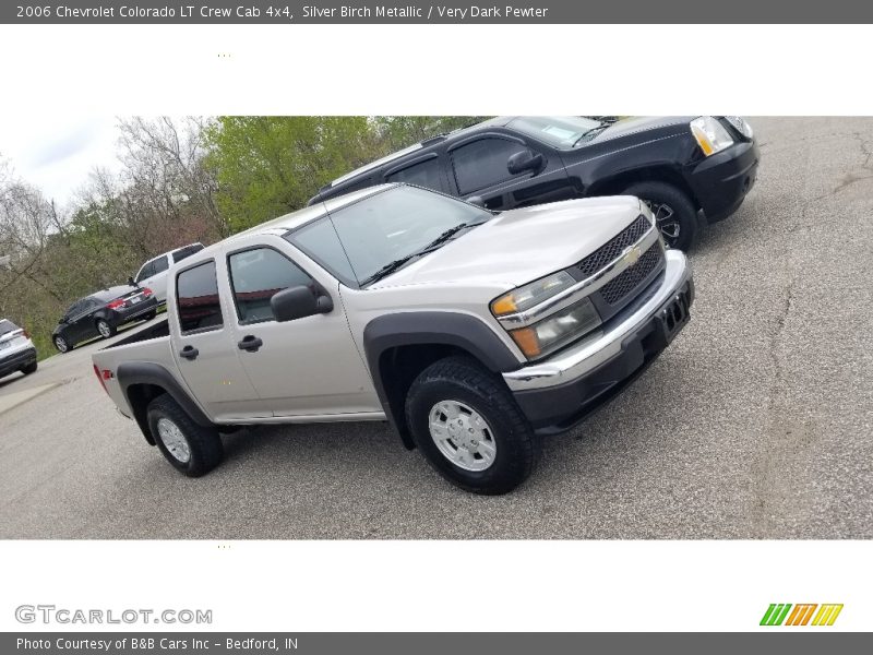 Silver Birch Metallic / Very Dark Pewter 2006 Chevrolet Colorado LT Crew Cab 4x4