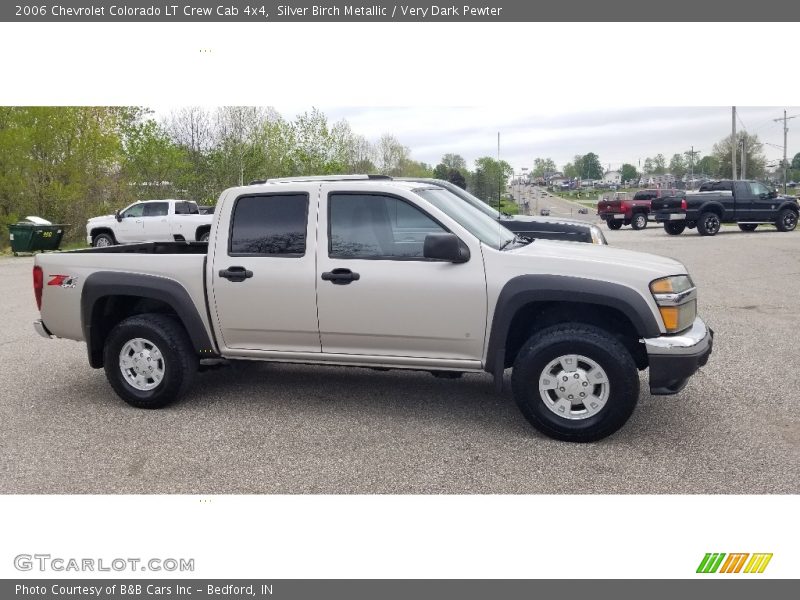 Silver Birch Metallic / Very Dark Pewter 2006 Chevrolet Colorado LT Crew Cab 4x4