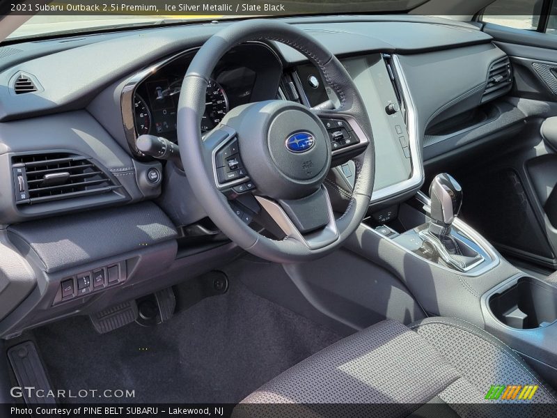 Ice Silver Metallic / Slate Black 2021 Subaru Outback 2.5i Premium
