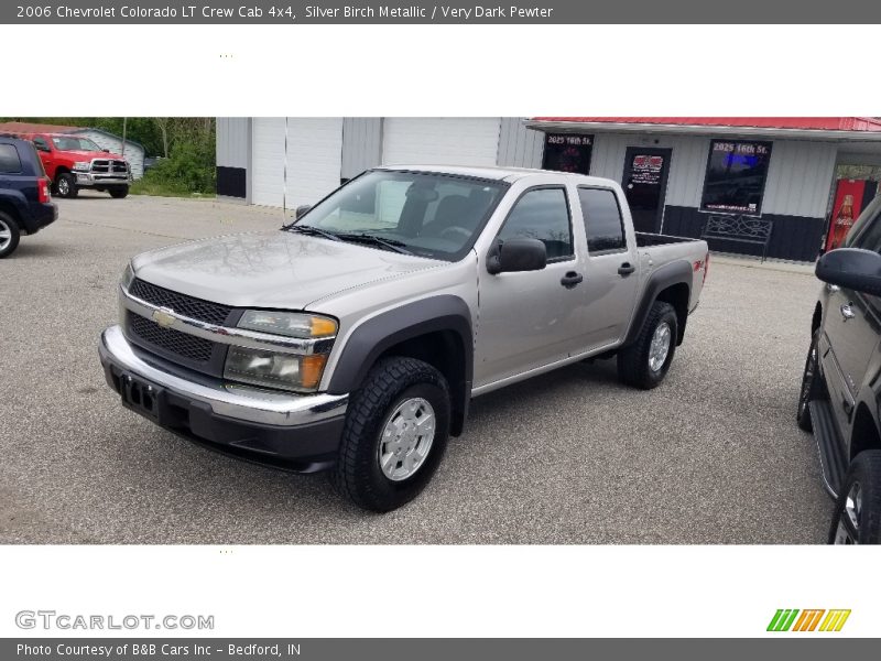 Silver Birch Metallic / Very Dark Pewter 2006 Chevrolet Colorado LT Crew Cab 4x4