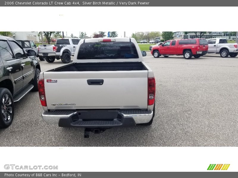Silver Birch Metallic / Very Dark Pewter 2006 Chevrolet Colorado LT Crew Cab 4x4