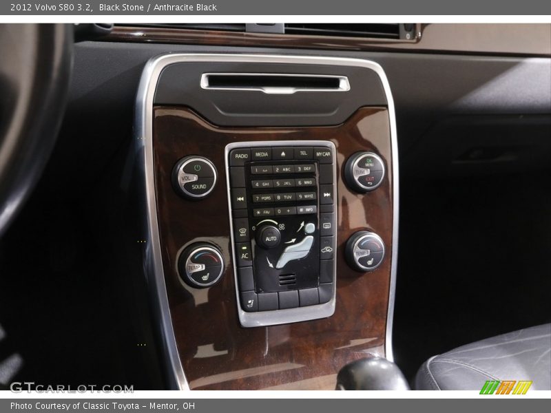 Black Stone / Anthracite Black 2012 Volvo S80 3.2