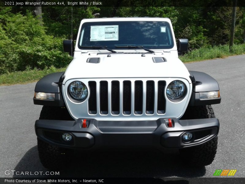 Bright White / Black 2021 Jeep Wrangler Rubicon 4x4