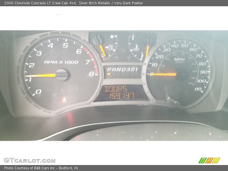 Silver Birch Metallic / Very Dark Pewter 2006 Chevrolet Colorado LT Crew Cab 4x4