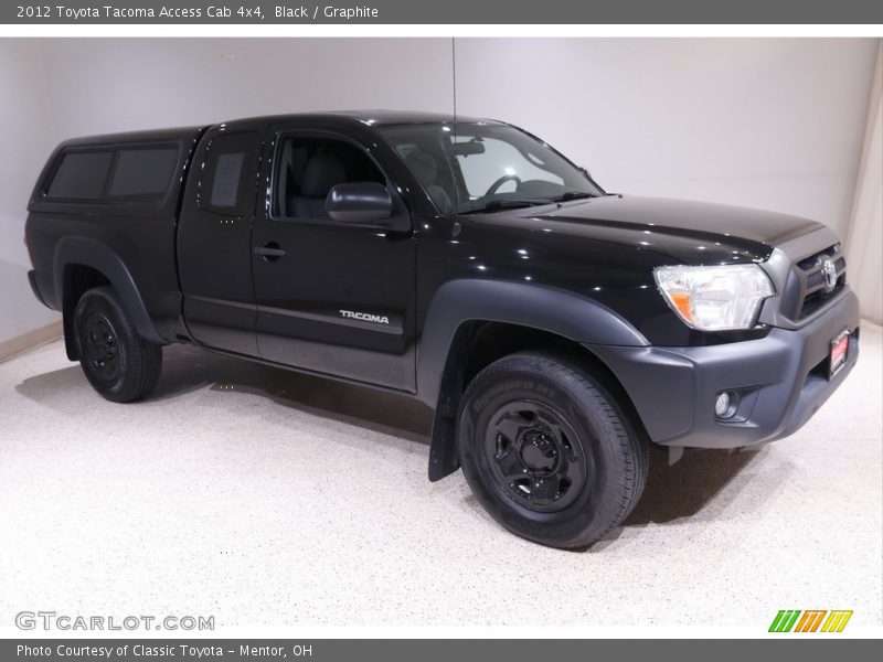 Black / Graphite 2012 Toyota Tacoma Access Cab 4x4
