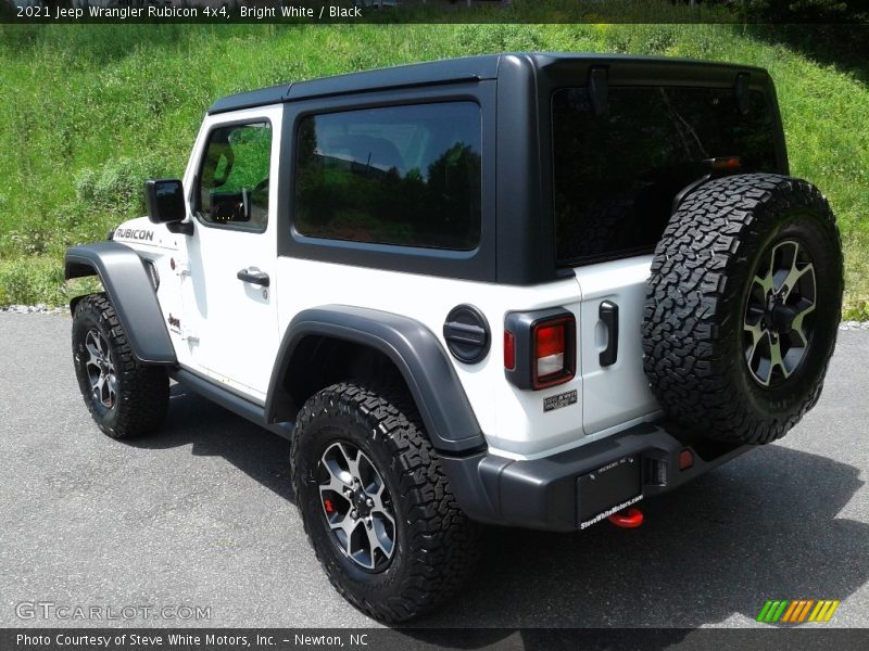 Bright White / Black 2021 Jeep Wrangler Rubicon 4x4