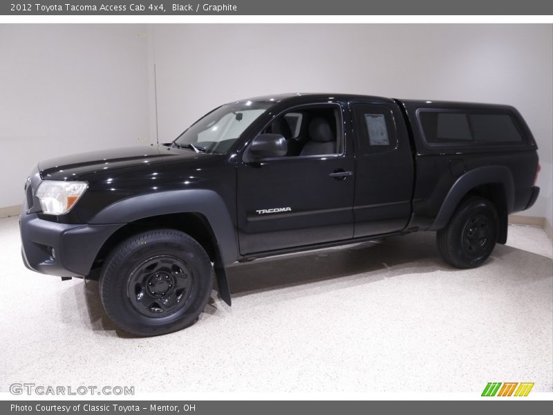 Black / Graphite 2012 Toyota Tacoma Access Cab 4x4