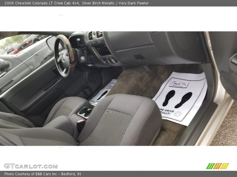 Silver Birch Metallic / Very Dark Pewter 2006 Chevrolet Colorado LT Crew Cab 4x4